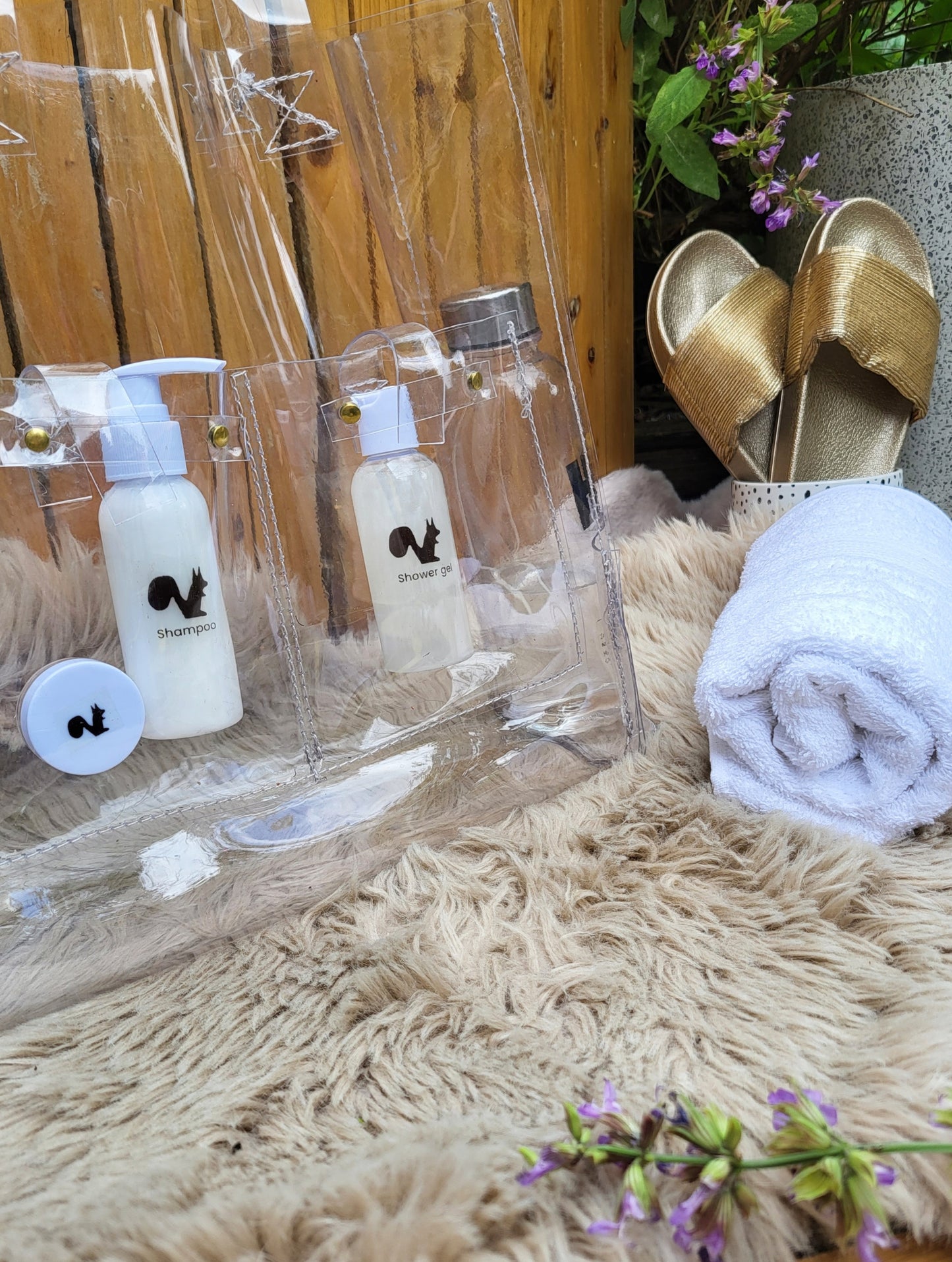 Sauna tas transparant