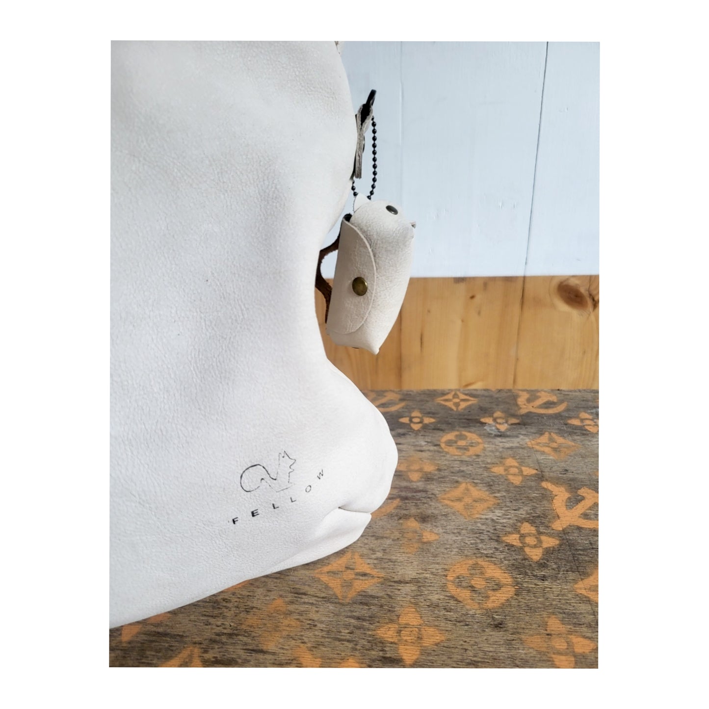 ROPE | schoudertas wit stone