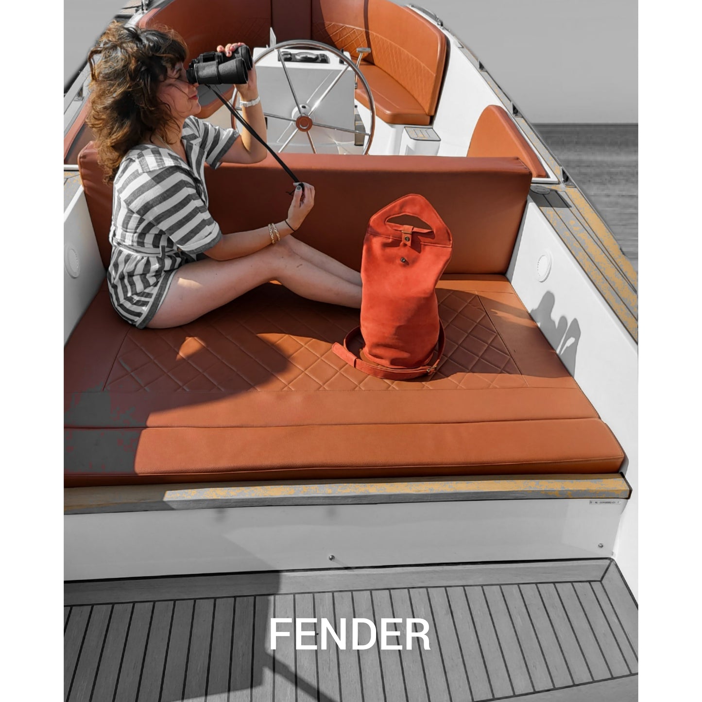 FENDER | schoudertas rood