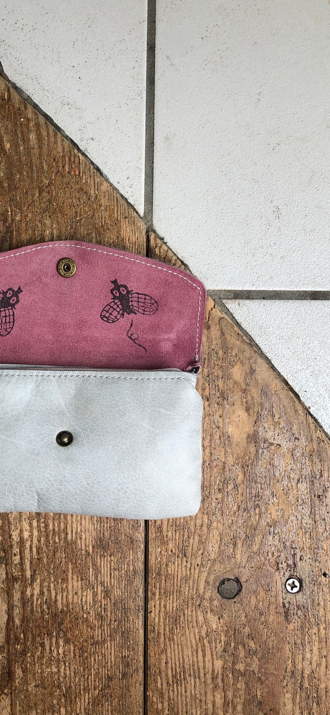 FIREFLY | grijs leer