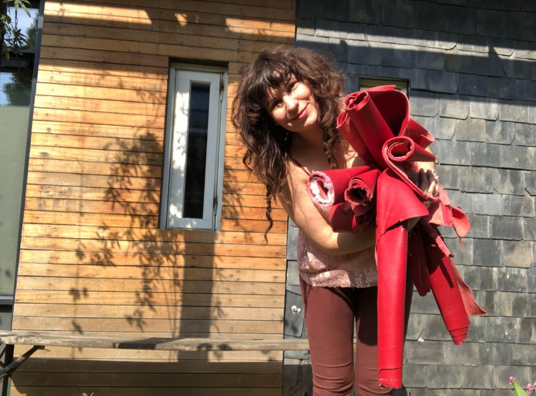 TICTUC | portemonnee rood leer