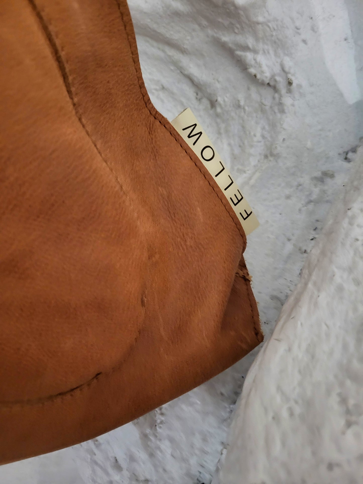 ADMIT schoudertas bruin leer