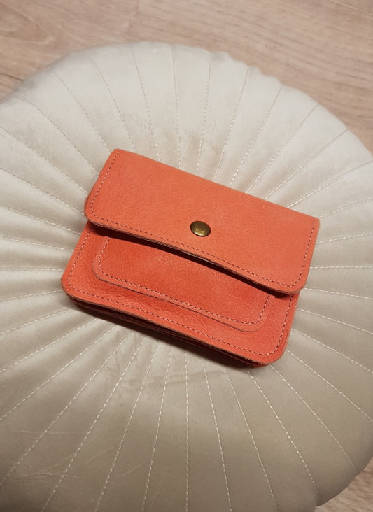 SKYLINE zalm roze leer