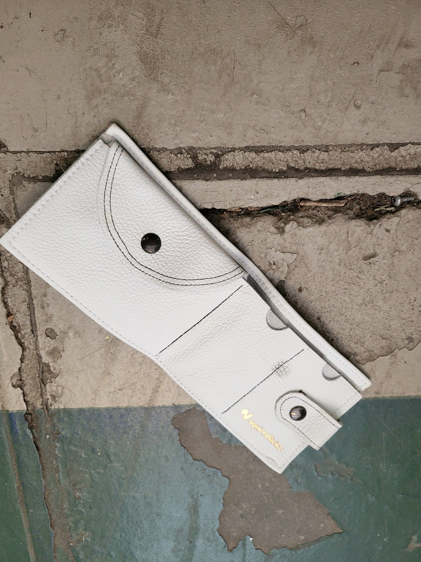 Wallet HERMAN wit leer billfold